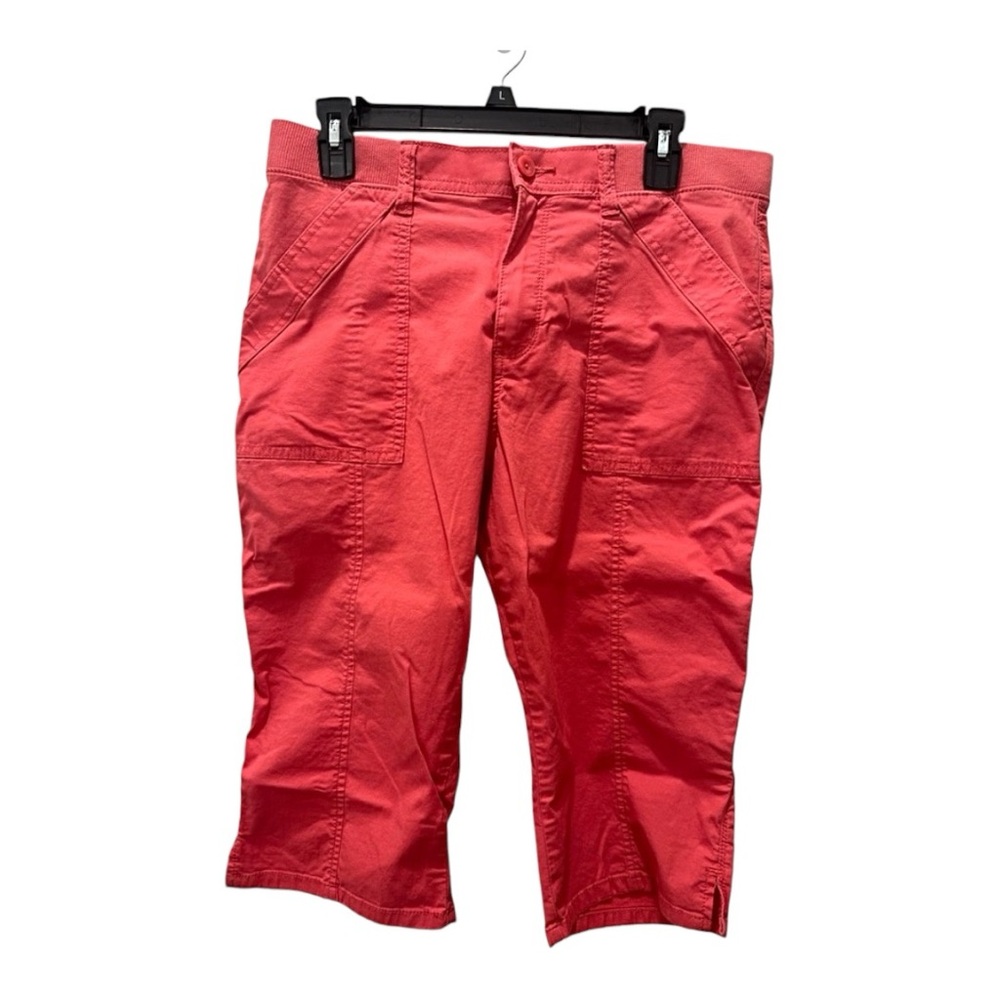 Lee Relaxed Fit Mid Rise Capri Pant Size 10 (medium)